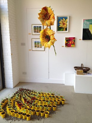 Annies guerilla sunflowers