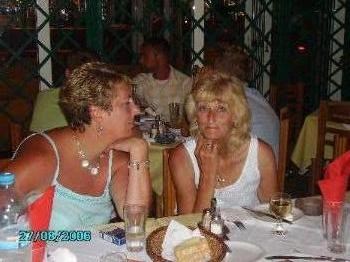 mum and mandy on holiday in Greece 2006 from Tracy