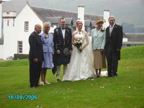 mum and dad at ians wedding sep 06