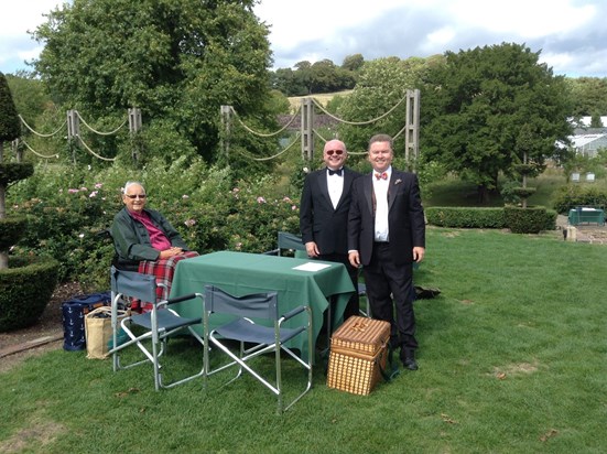 A treasured memory of a very happy time at Glyndebourne with Michael and Richard 