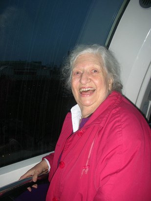 Betty on London Eye 2010