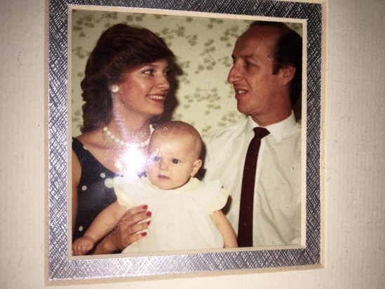Me with my beautiful Mama and Dad.