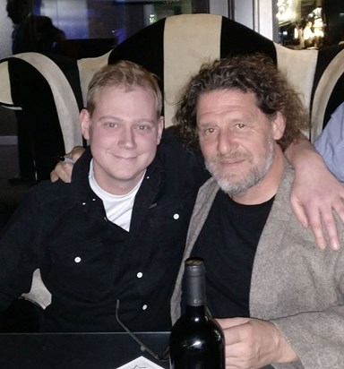 Marco Pierre White gets to meet our Peter