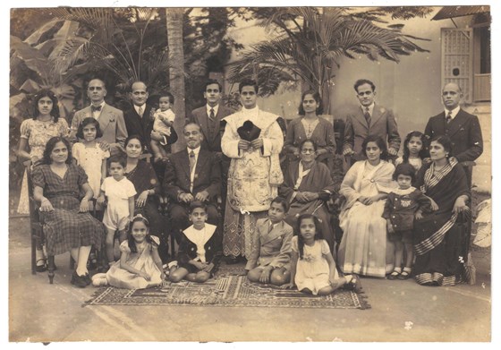 1942 Family Gathering in Saligao