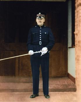 peter in uniform