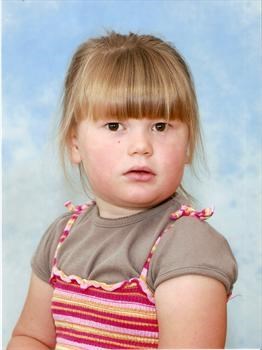 Christina, aged 3