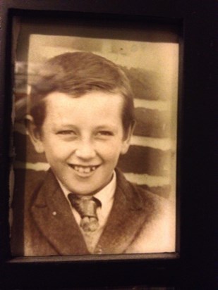 Ron as a school boy in Wantage