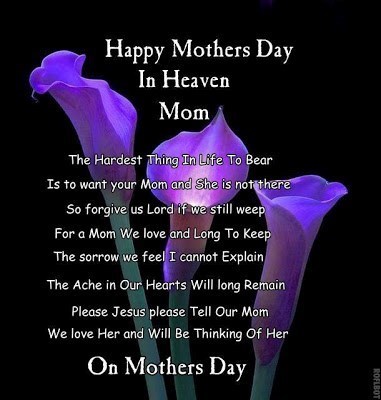 Happy Mother's day in Heaven