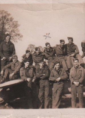 Dad RAF (3rd left back row)