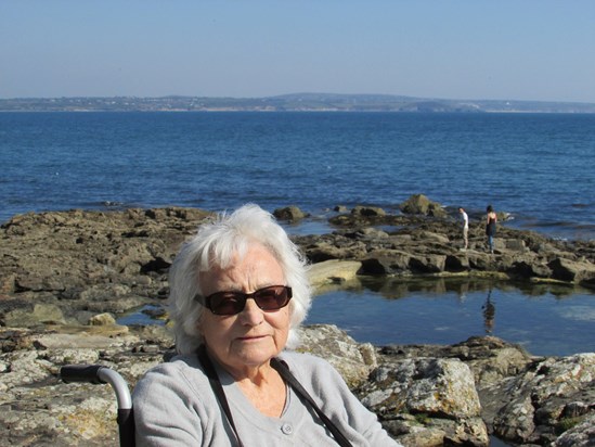 IMG 0418 - Dorothy at Mousehole, Cornwall.  Oct' 2015