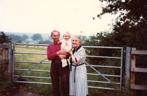 With Nan and Grandad