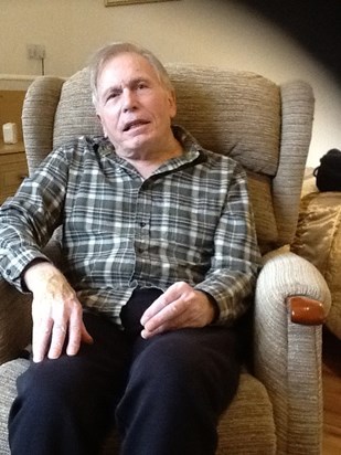 Derek at Broadlands Care Home 2018