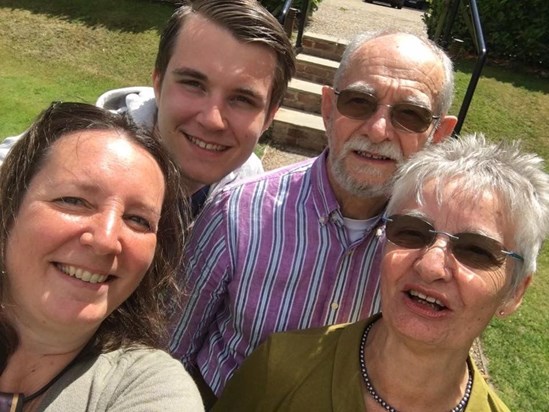 Ann & Dave with Julia & Rob, 2017