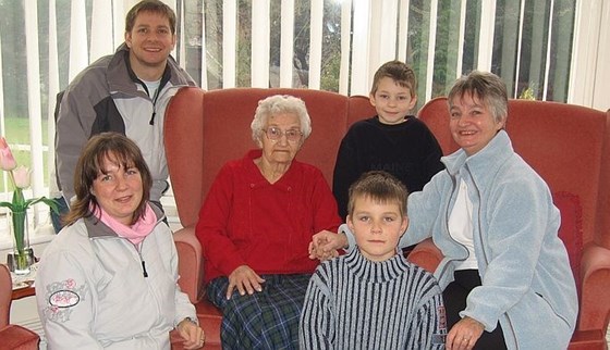 Family with Grandma, 2006