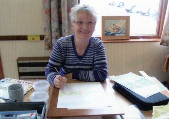 Ann at Dalinghoo Art Group