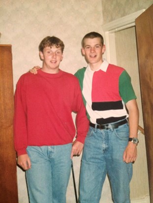 About to head out ... around 1991 ish 