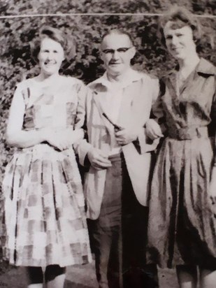 Ann  and Jean  with Dad