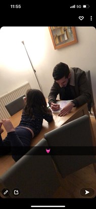 Absolute best uncle to my niece and nephew ❤️