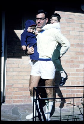 Danny and baby Richard 1967