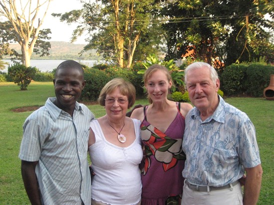 Uganda, day before Rachel & Eric