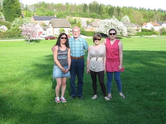 Auntie Joanne, Grandad, Myself and Alex, 2012