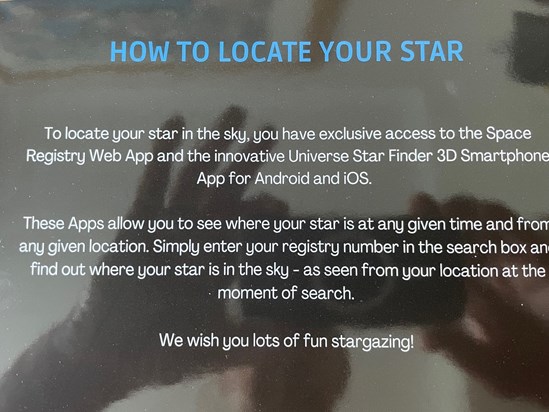 Ellie's Star location Instructions