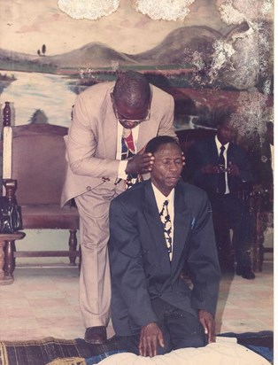 During his ordination