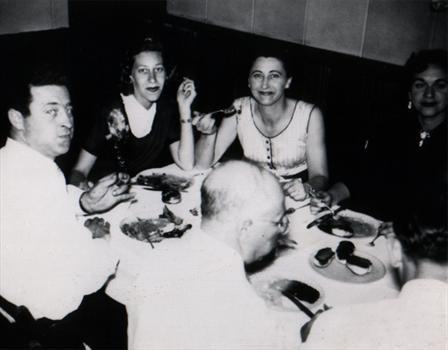 Young Gil with sister Ethel and sister in law Adele
