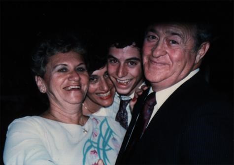 Gil, Hannah, niece Beverly and son Joel’s bar Mitzvah 1985
