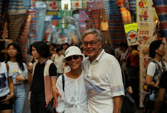 Dad and Hilda in Hong Kong