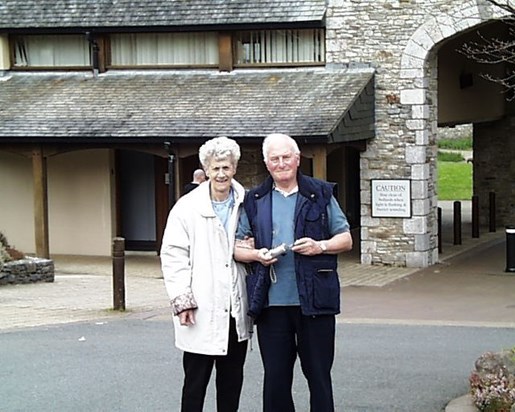 Mum & Dad Buckfast Abbey 2006