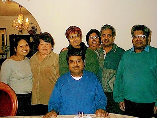 Impromptu visit to Kent for Uncle Satha's birthday