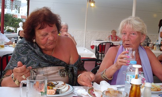Beryl and Mum Tenerife 2011