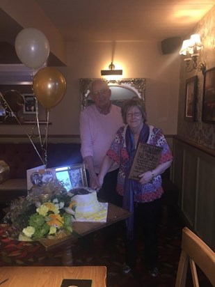 50th wedding anniversary for Grandad and Grandad March 2015