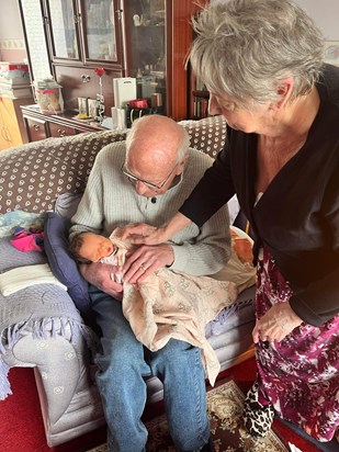 Julie & John with their Great Grandaughter Phoenix-Rae