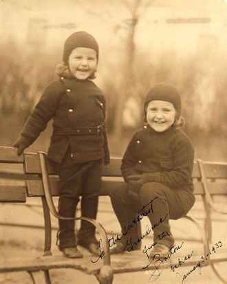 Elaine and Dianne 1933