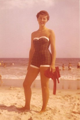 Mom at Jones Beach 1962
