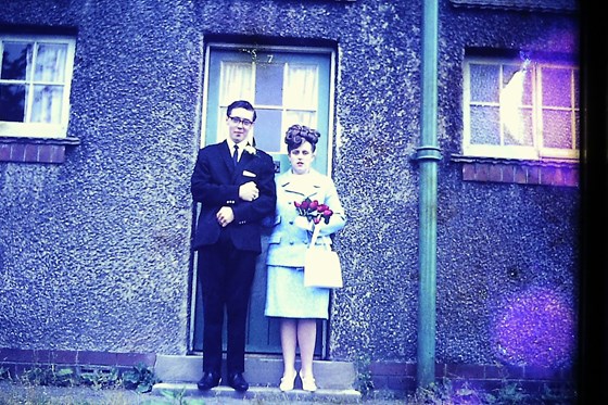Pauline and me on our Wedding Day 10th July 1965