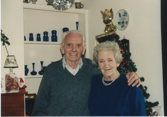Gran and Grandad Barney (Phils Mum and Dad)