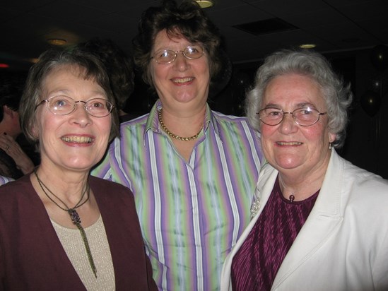 Mum with Shirley and Sheila