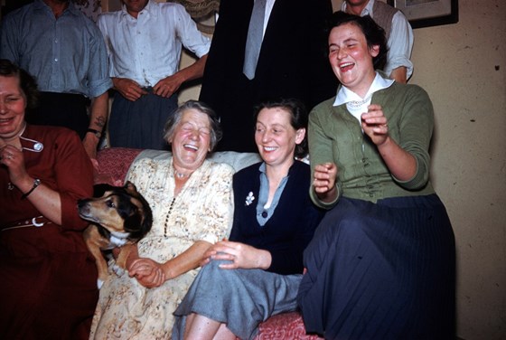 Mum with Auntie Joan and Nan Price