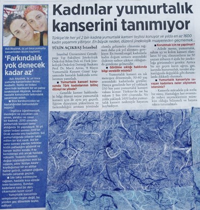 Milliyet Gazetesi, 8 Mayıs 2016