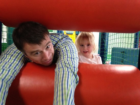 Silly soft play faces