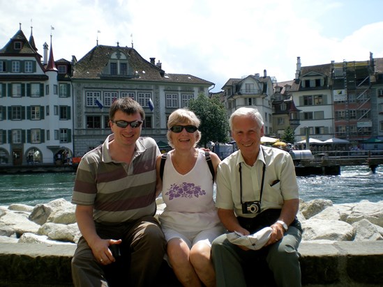 Tim, Ruth & Sid, Lucerne