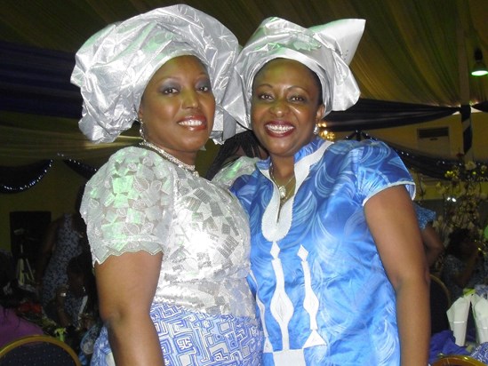 A Memorable Pic with "Senior Illa" at Queen's College 84th Founder's Day 16.10.11 in Lagos