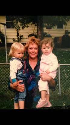 Grandma Jean with Patricia and Chrissy 