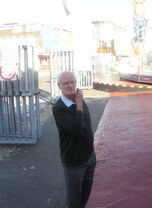 Dad at Southsea June 2010