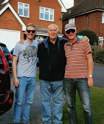 Dad, son & grandson
