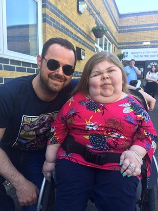 Tilly and Danny Dyer