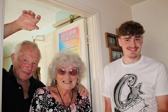 Mum, Dad & Tom